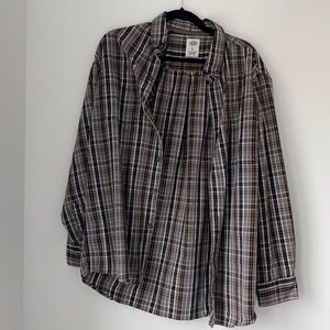 Mens: Dickies long sleeve button down